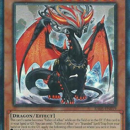 Albion the Shrouded Dragon (Collector's Rare) [RA05-EN019] Collector's Rare