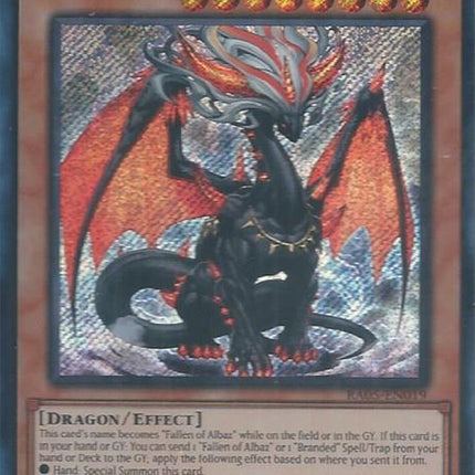 Albion the Shrouded Dragon (Secret Rare) [RA05-EN019] Secret Rare