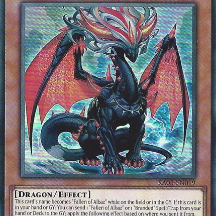 Albion the Shrouded Dragon [RA05-EN019] Super Rare