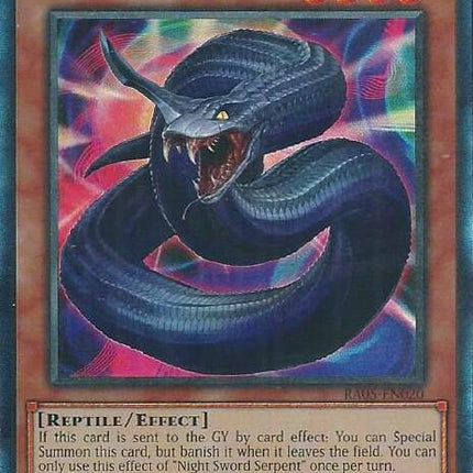 Night Sword Serpent (Collector's Rare) [RA05-EN020] Collector's Rare