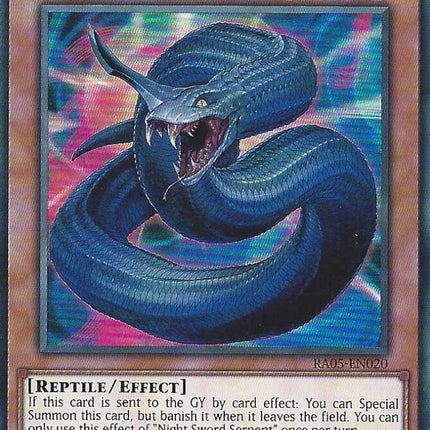 Night Sword Serpent [RA05-EN020] Super Rare