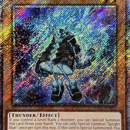 Spright Blue (Platinum Secret Rare) [RA05-EN021] Platinum Secret Rare