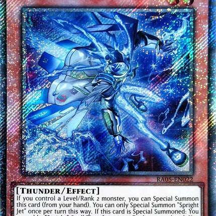 Spright Jet (Platinum Secret Rare) [RA05-EN022] Platinum Secret Rare