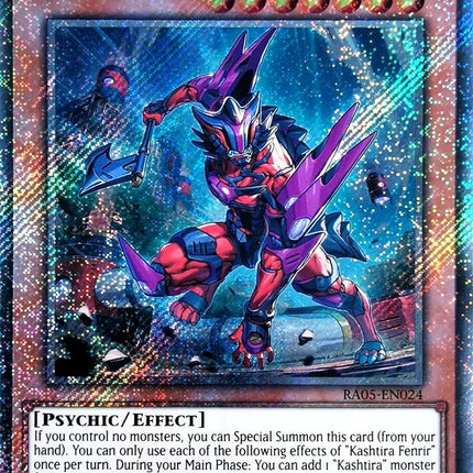 Kashtira Fenrir (Platinum Secret Rare) [RA05-EN024] Platinum Secret Rare