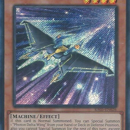 Photon Delta Wing (Secret Rare) [RA05-EN026] Secret Rare