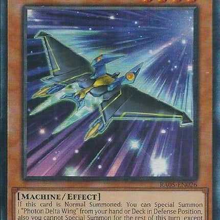 Photon Delta Wing (Ultimate Rare) [RA05-EN026] Ultimate Rare