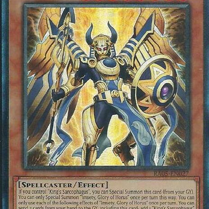 Imsety, Glory of Horus (Collector's Rare) [RA05-EN027] Collector's Rare