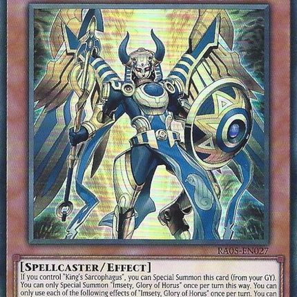 Imsety, Glory of Horus [RA05-EN027] Super Rare