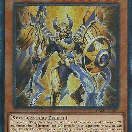 Imsety, Glory of Horus (Ultimate Rare) [RA05-EN027] Ultimate Rare