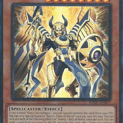Imsety, Glory of Horus (Ultra Rare) [RA05-EN027] Ultra Rare