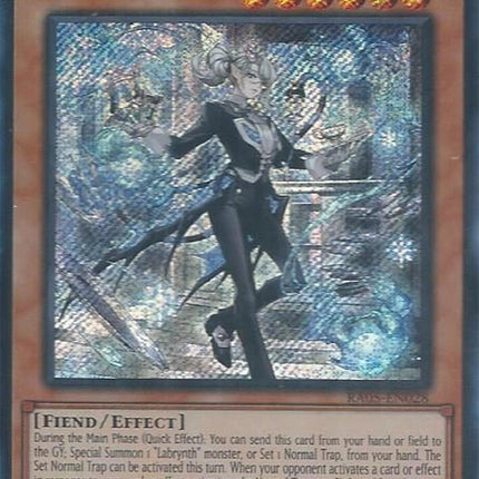 Arias the Labrynth Butler (Secret Rare) [RA05-EN028] Secret Rare