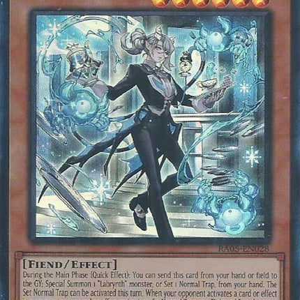 Arias the Labrynth Butler (Ultra Rare) [RA05-EN028] Ultra Rare
