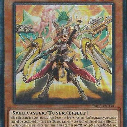 Centur-Ion Primera (Ultimate Rare) [RA05-EN030] Ultimate Rare