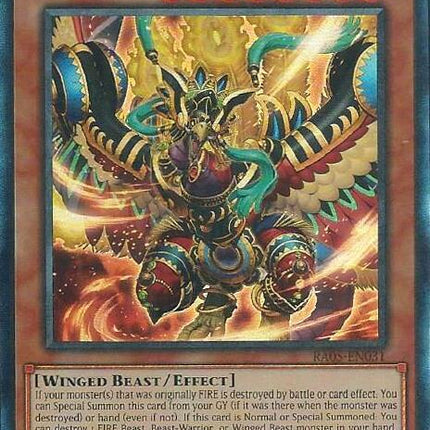 Sacred Fire King Garunix (Collector's Rare) [RA05-EN031] Collector's Rare