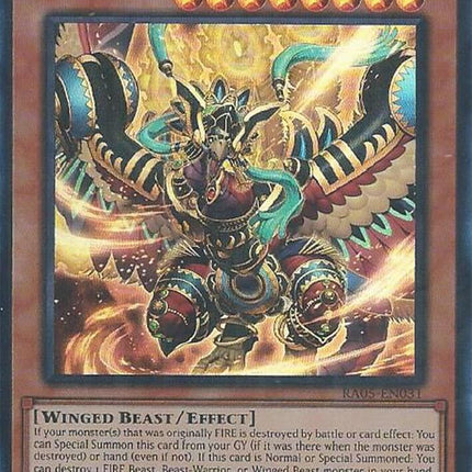 Sacred Fire King Garunix (Ultra Rare) [RA05-EN031] Ultra Rare
