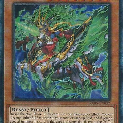 Fire King High Avatar Kirin (Ultimate Rare) [RA05-EN032] Ultimate Rare