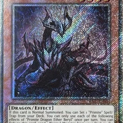 Primite Dragon Ether Beryl (Platinum Secret Rare) [RA05-EN033] Platinum Secret Rare