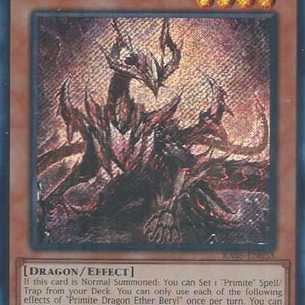 Primite Dragon Ether Beryl (Secret Rare) [RA05-EN033] Secret Rare
