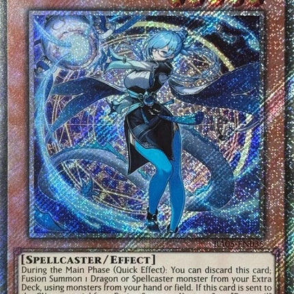 Dracotail Faimena (Platinum Secret Rare) [RA05-EN035] Platinum Secret Rare