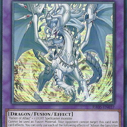 Albion the Sanctifire Dragon [RA05-EN037] Super Rare