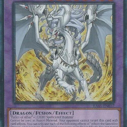 Albion the Sanctifire Dragon (Ultimate Rare) [RA05-EN037] Ultimate Rare