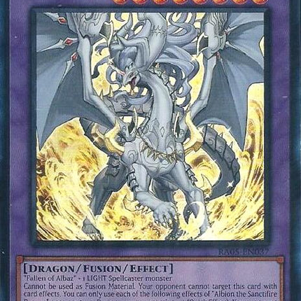 Albion the Sanctifire Dragon (Ultra Rare) [RA05-EN037] Ultra Rare
