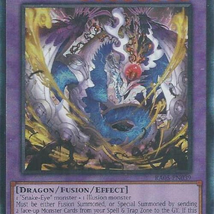Snake-Eyes Doomed Dragon (Ultimate Rare) [RA05-EN039] Ultimate Rare