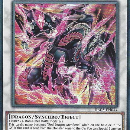 Scarred Dragon Archfiend [RA05-EN044] Super Rare