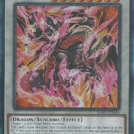 Scarred Dragon Archfiend (Ultimate Rare) [RA05-EN044] Ultimate Rare