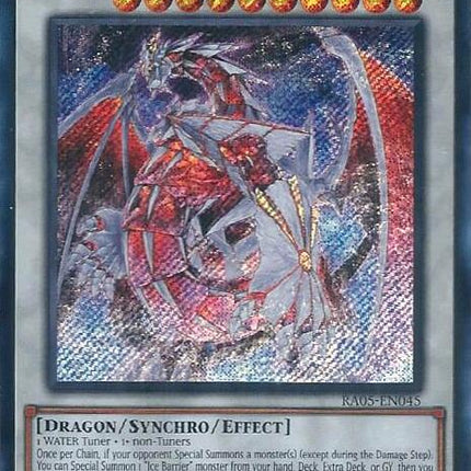 Lancea, Ancestral Dragon of the Ice Mountain (Secret Rare) [RA05-EN045] Secret Rare
