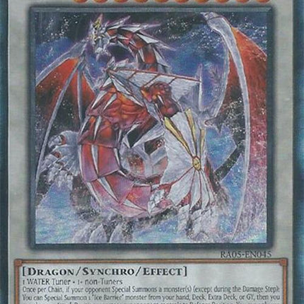 Lancea, Ancestral Dragon of the Ice Mountain (Ultimate Rare) [RA05-EN045] Ultimate Rare