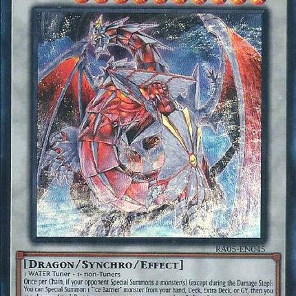 Lancea, Ancestral Dragon of the Ice Mountain (Ultra Rare) [RA05-EN045] Ultra Rare