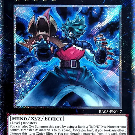 D/D/D Marksman King Tell (Platinum Secret Rare) [RA05-EN047] Platinum Secret Rare
