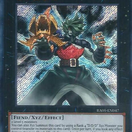 D/D/D Marksman King Tell (Secret Rare) [RA05-EN047] Secret Rare