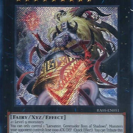 Laevatein, Generaider Boss of Shadows (Secret Rare) [RA05-EN051] Secret Rare