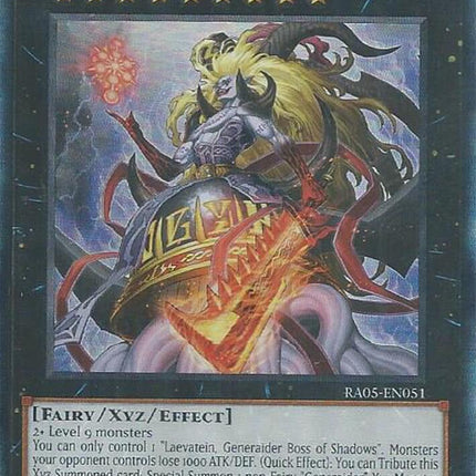 Laevatein, Generaider Boss of Shadows (Ultimate Rare) [RA05-EN051] Ultimate Rare