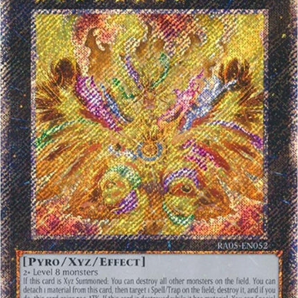 Garunix Eternity, Hyang of the Fire Kings (Platinum Secret Rare) [RA05-EN052] Platinum Secret Rare