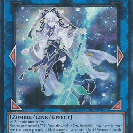 Yuki-Onna, the Absolute Zero Mayakashi (Ultra Rare) [RA05-EN057] Ultra Rare