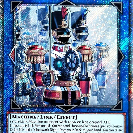 Clockwork Knight (Platinum Secret Rare) [RA05-EN058] Platinum Secret Rare