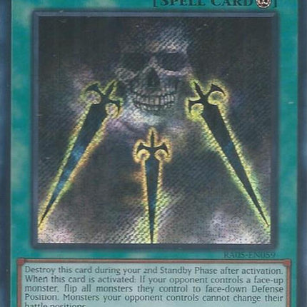 Swords of Concealing Light (Secret Rare) [RA05-EN059] Secret Rare