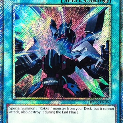 Quick Launch (Platinum Secret Rare) [RA05-EN062] Platinum Secret Rare
