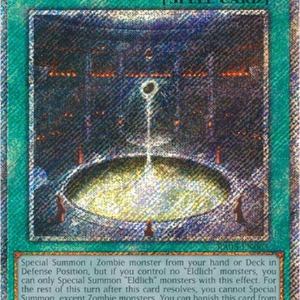Eldlixir of Black Awakening (Platinum Secret Rare) [RA05-EN065] Platinum Secret Rare