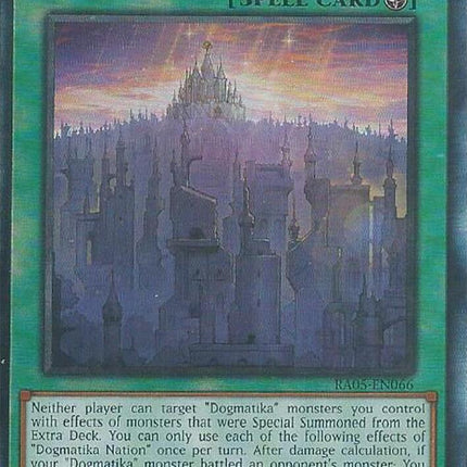 Dogmatika Nation (Ultimate Rare) [RA05-EN066] Ultimate Rare