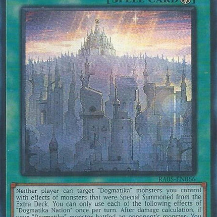 Dogmatika Nation (Ultra Rare) [RA05-EN066] Ultra Rare