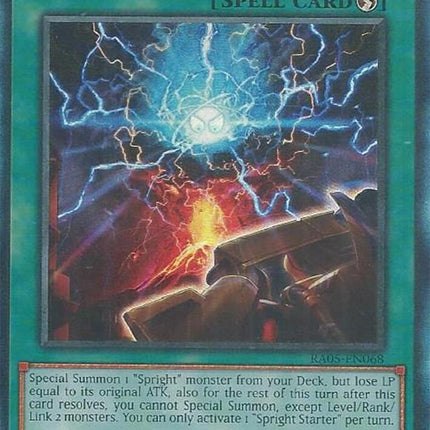 Spright Starter (Collector's Rare) [RA05-EN068] Collector's Rare