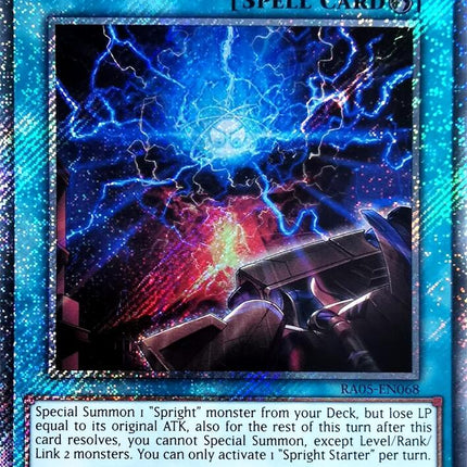 Spright Starter (Platinum Secret Rare) [RA05-EN068] Platinum Secret Rare