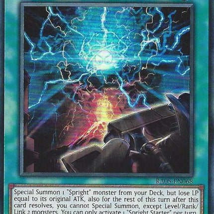 Spright Starter [RA05-EN068] Super Rare