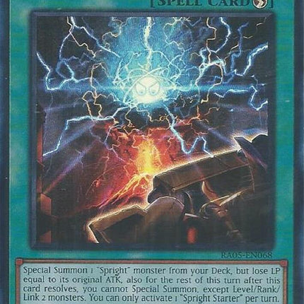 Spright Starter (Ultra Rare) [RA05-EN068] Ultra Rare