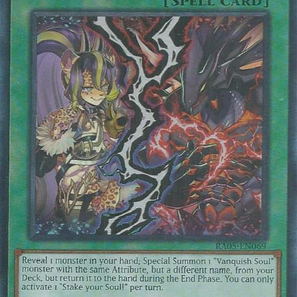 Stake your Soul! (Ultimate Rare) [RA05-EN069] Ultimate Rare
