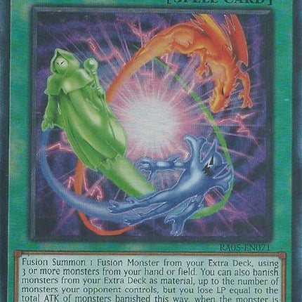 Heavy Polymerization (Ultimate Rare) [RA05-EN071] Ultimate Rare